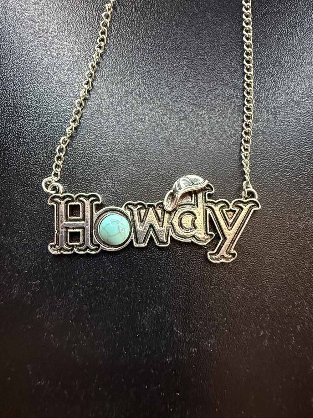 “Howdy” Necklace